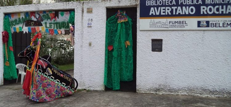 Projeto Chalé Literário no mês de junho na BPMAR
