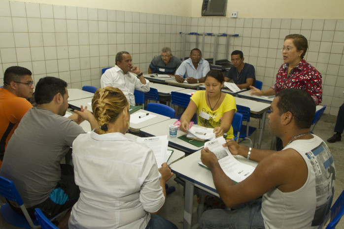 2015.12.09 - PA - Belém - Brasil: Prefeitura de Belém através da Semob realiza audiência pública para discutir o Plano Diretor de Mobilidade Urbana e Revisão do Plano de Parcelamento Uso e Ocupação do Solo (Planmob). Na fot a superintendente da Semob Maísa Tobias.
