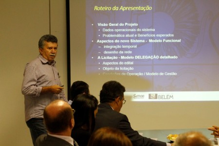 2018.04.11 - PA - Belém - Brasil: Prefeito Zenaldo Coutinho apresenta o projeto do BRT na Receita Federal.