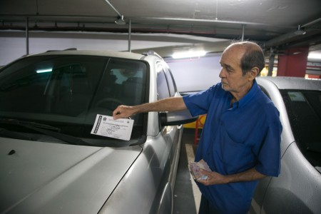 PMB Realiza Ação Educativa no Estacionamento do Pátio Belém. Na foto: Pedro Holanda